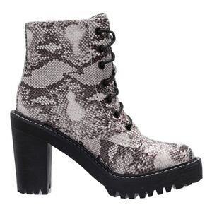 New Madden Girl Archiee Snakeskin Ankle Boot 7  NWOB